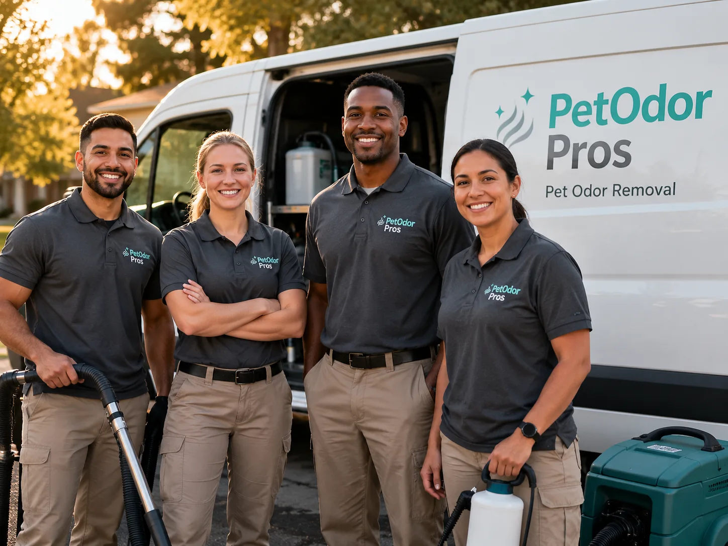Pet Odor Removal team serving Achille, OK